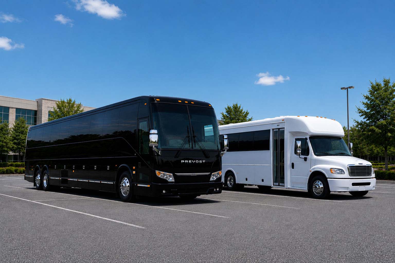 Charter bus rental in Daly City, CA